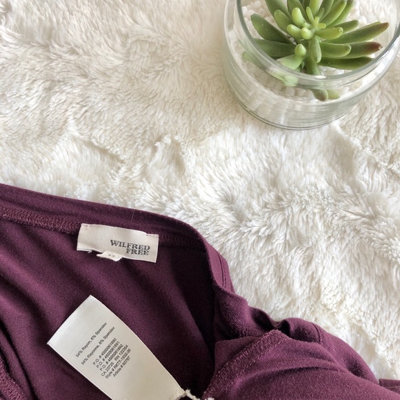Wilfred Plum 3/4 Sleeve Top 🍇 - Picture 5 of 5